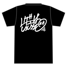 画像2: "MJR LOGO × レゲエはいいぞ" TEE Black (2)