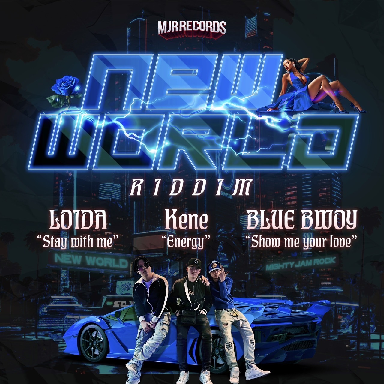 MJR RECORDSより『NEW WORLD』RIDDIMリリース！！！